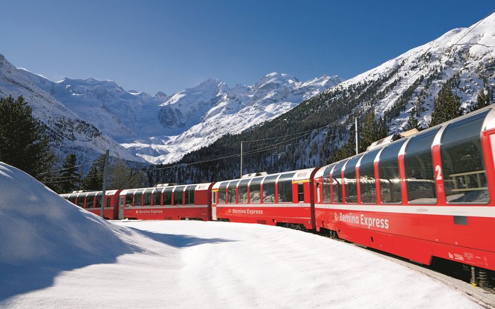Rhätische Bahn RhB: Bahnerlebnisse in Graubünden online buchen