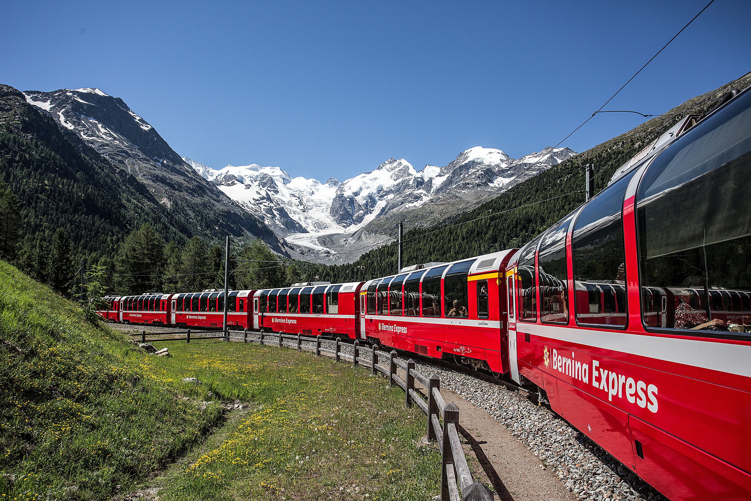 Bernina Express - Rhaetian Railway RhB